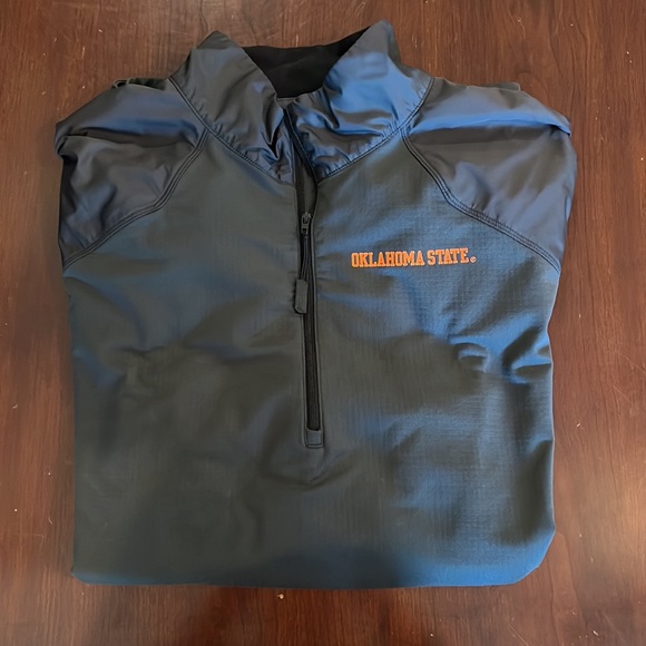 Oklahoma State Cowboys Nike black dri-fit pullover size XL - Picture 3 of 4